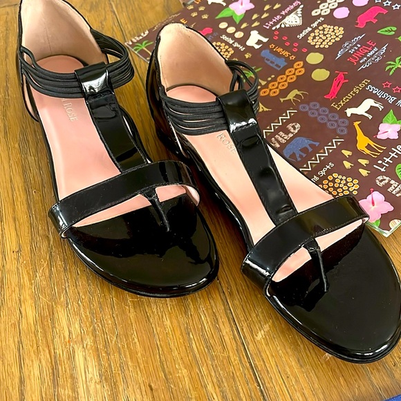 TARYN ROSE SLIP ON THONG SANDAL - Picture 1 of 11